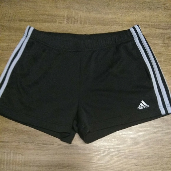 adidas Pants - Adidas shorts black/white size small